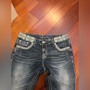 Boot cut jeans low rise